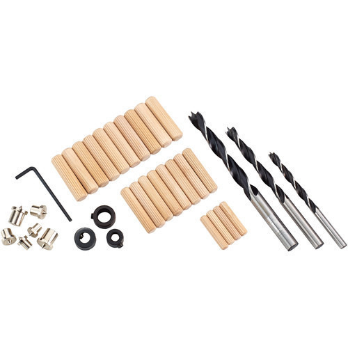 clamps depth stops Clarke CDJ2 Dowelling aluminium Jig Set pre aligned holes