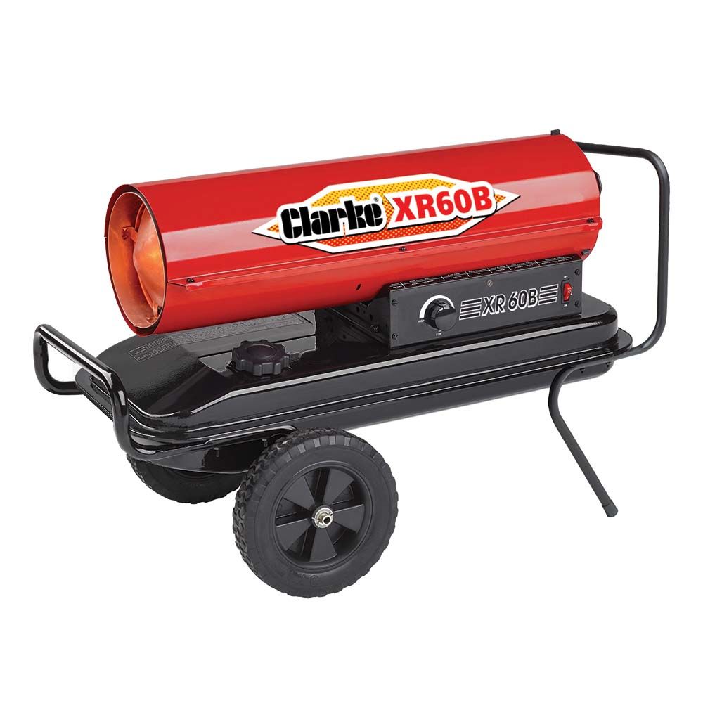 CLARKE XR60B 14.7KW DIESEL INDUSTRIAL SPACE HEATER (230V) Clarke Tools