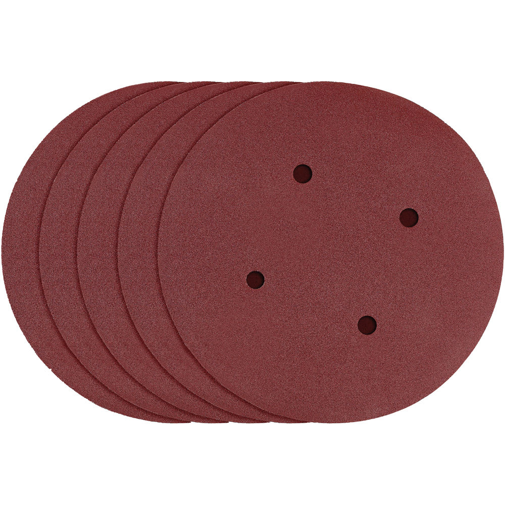 Clarke 225mm Sanding Disc with Holes (5 Pack) Clarke Tools