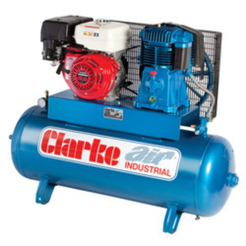 Clarke SP27C150 150l Petrol Stationary Air Compressor