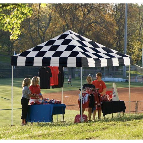 Clarke  CC12 - Heavy Duty, Chequer Style Pop-Up Canopy (3.7x3.7M)