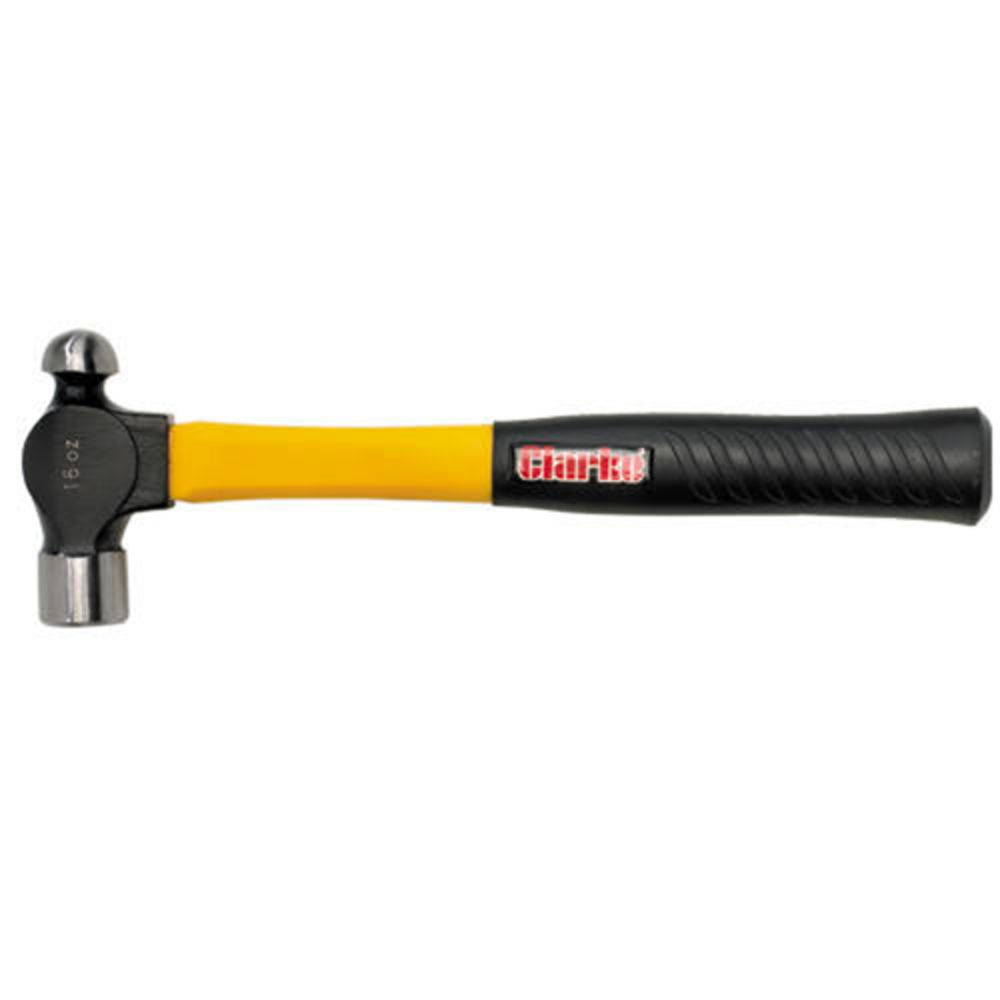 Clarke CHT507 16oz Ball Pein Hammer (Fibreglass Handle) Clarke Tools