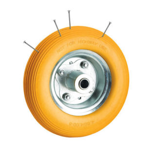Clarke PF395 Yellow Tyred Wheel