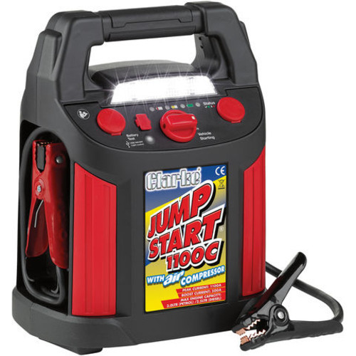 Clarke Jumpstart 1100C With Compressor Clarke Tools