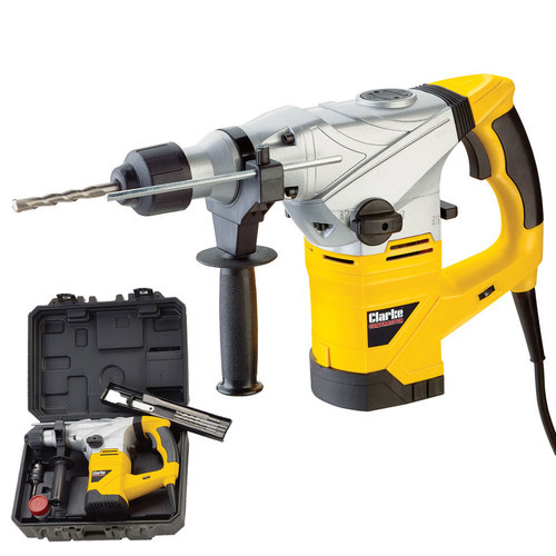 Clarke CON1500RDV 1500W SDS+ Rotary Hammer Drill Clarke Tools
