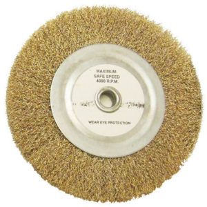 Clarke 8" Wire Wheel For Bench Grinder 15.8 mm Bore