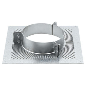 6" Ventilated Combustible Floor Support Plate