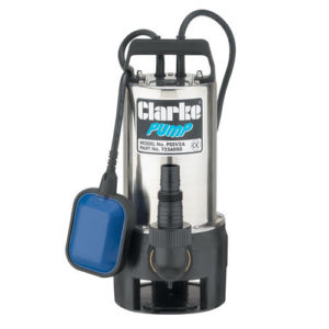 Clarke PSSV2A Stainless Steel Dirty Water Submersible Pump