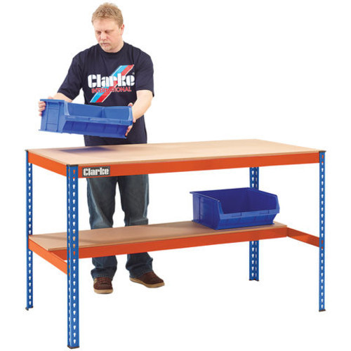 heavy duty timber workbench