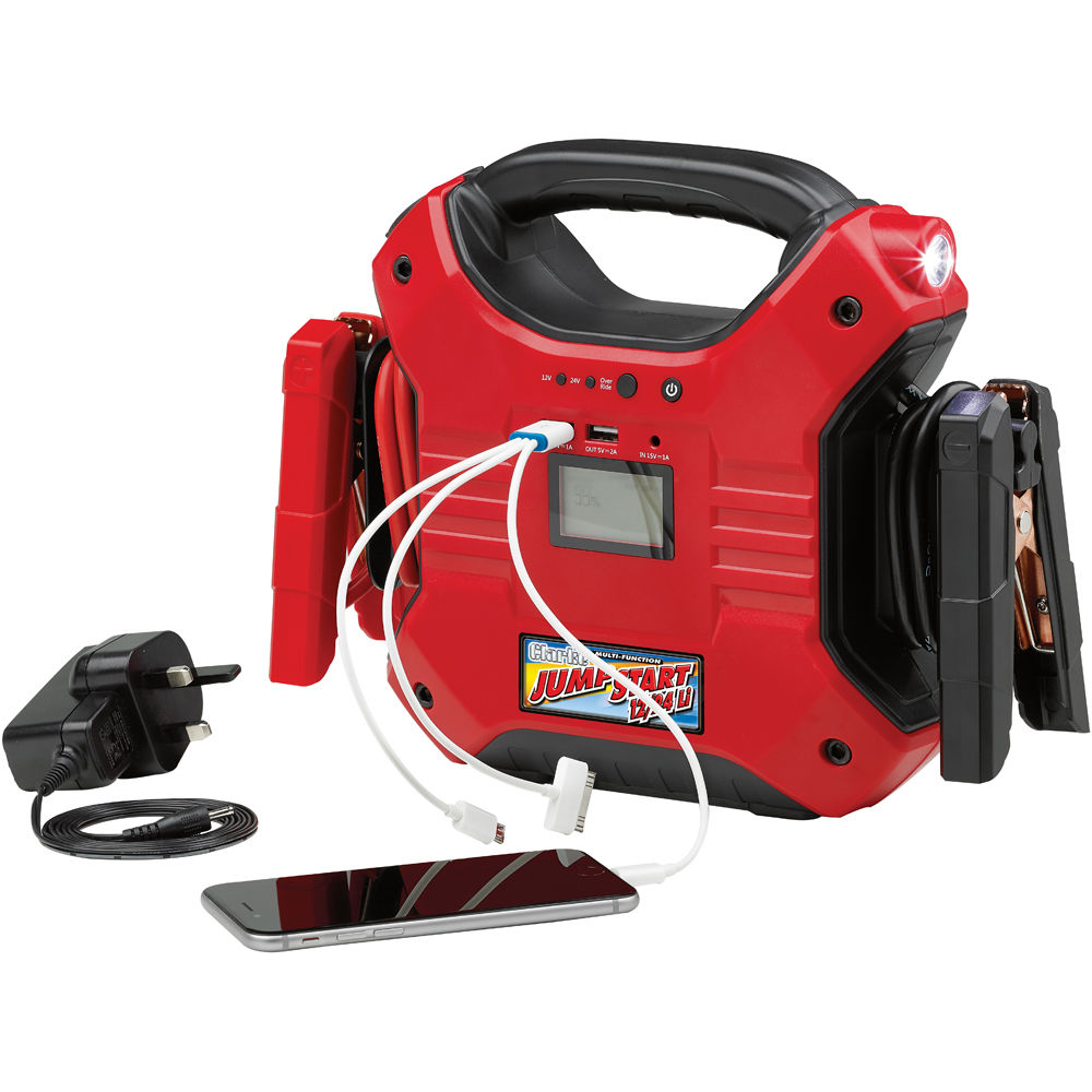 Clarke JS1224Li 12/24V LithiumIon Jumpstarter Clarke Tools