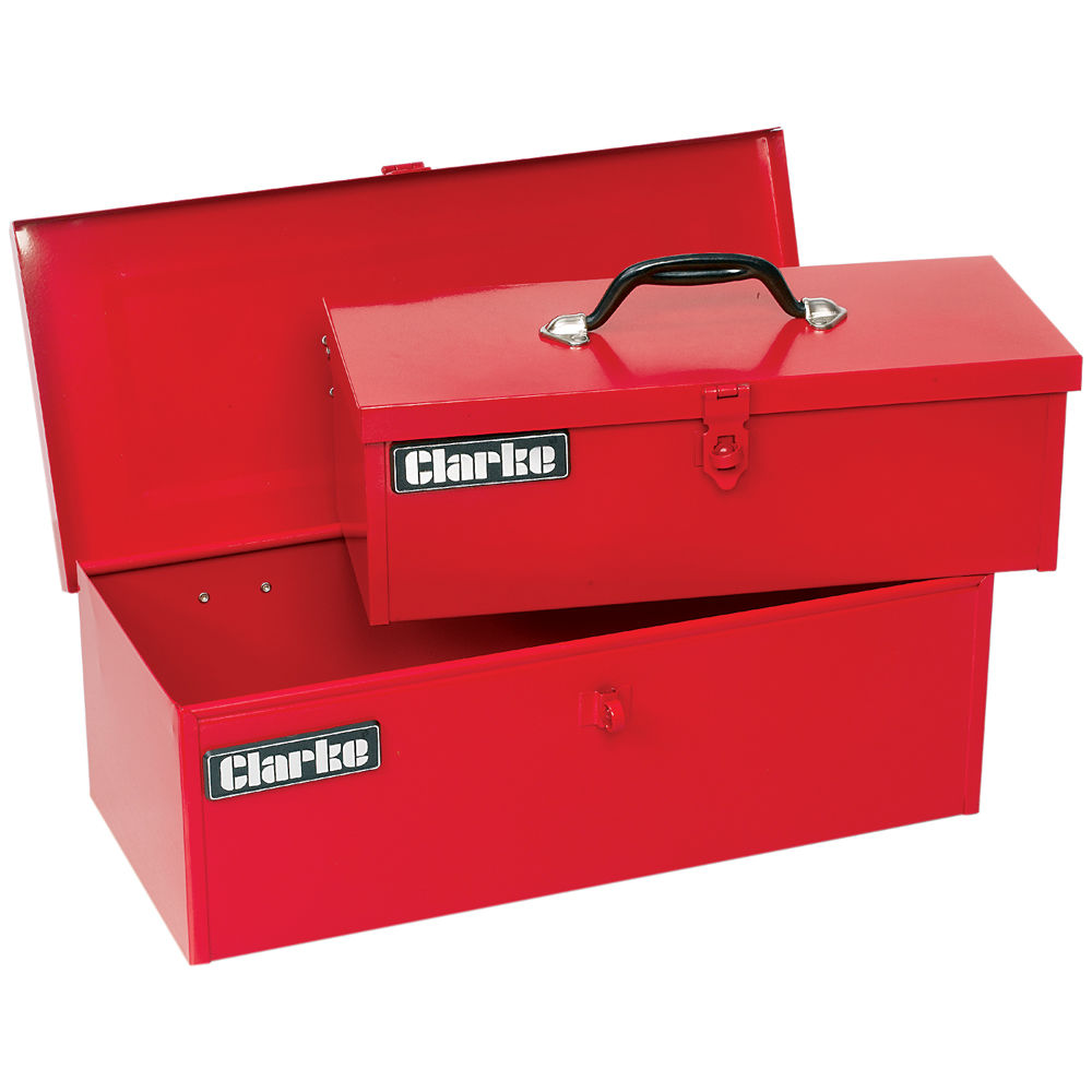 Clarke CTB4100 Tool Boxes Set of 2 Clarke Tools