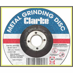 Clarke Angle Grinder Discs
