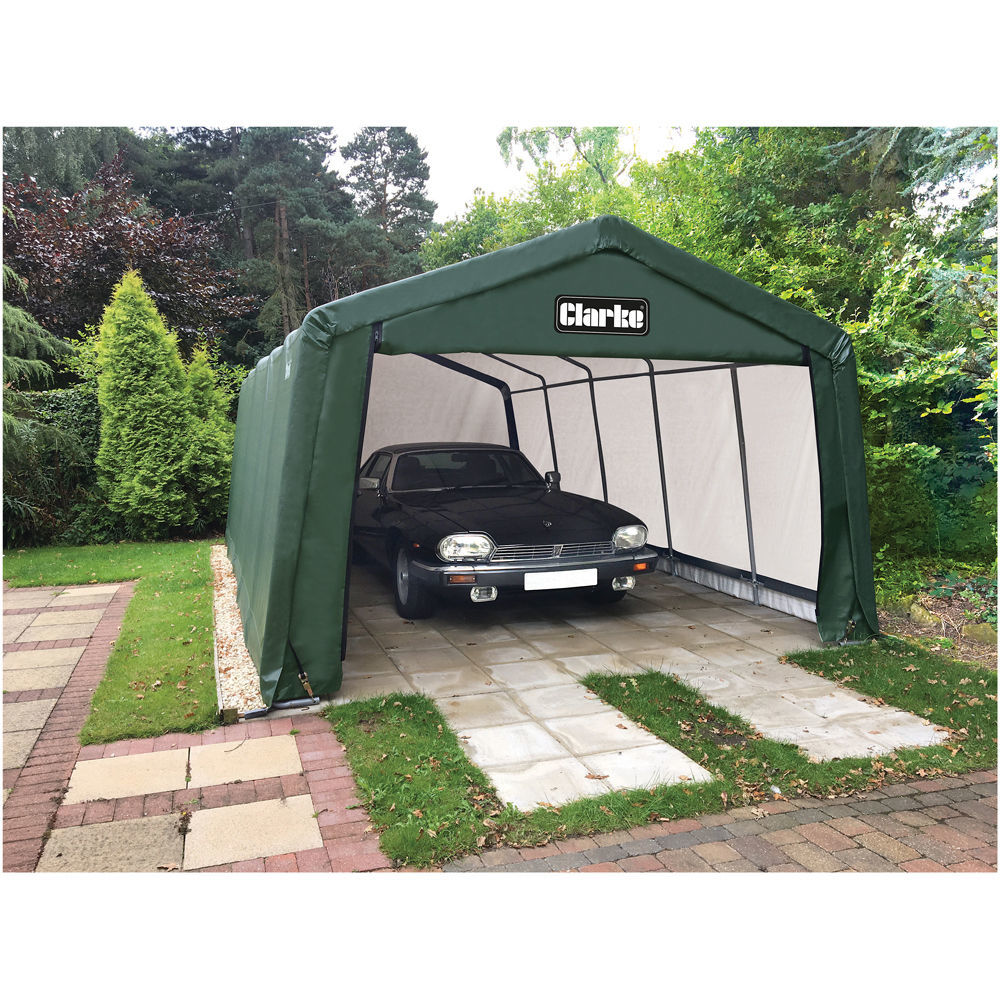 Clarke CIG81020 Heavy Duty Instant Garage Green (6.1 x 3.0 x 2.4m