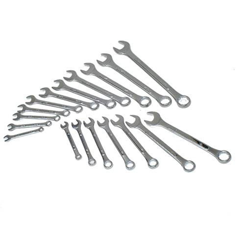 CHT165 18-Pce AF/Metric Wrench Set