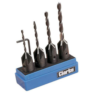 CHT368 - 4pce Wood Countersink Set