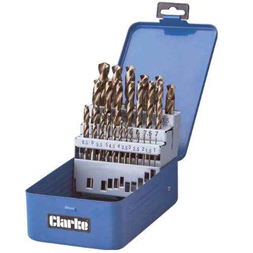CHT384 - 25pce Cobalt Steel Drill Bit Set