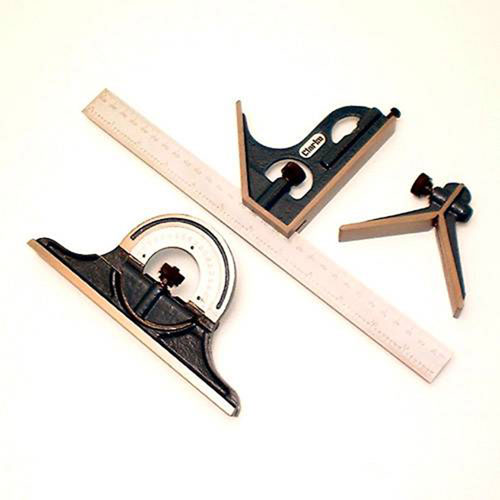 Clarke CM170 Combination Square Set Clarke Tools