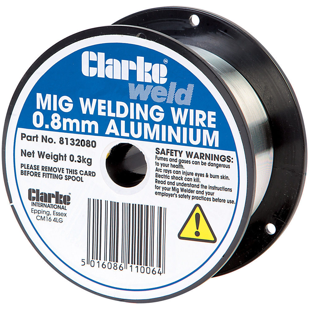 Clarke Aluminium Welding Wire 0.8mm 0.3kg Clarke Tools