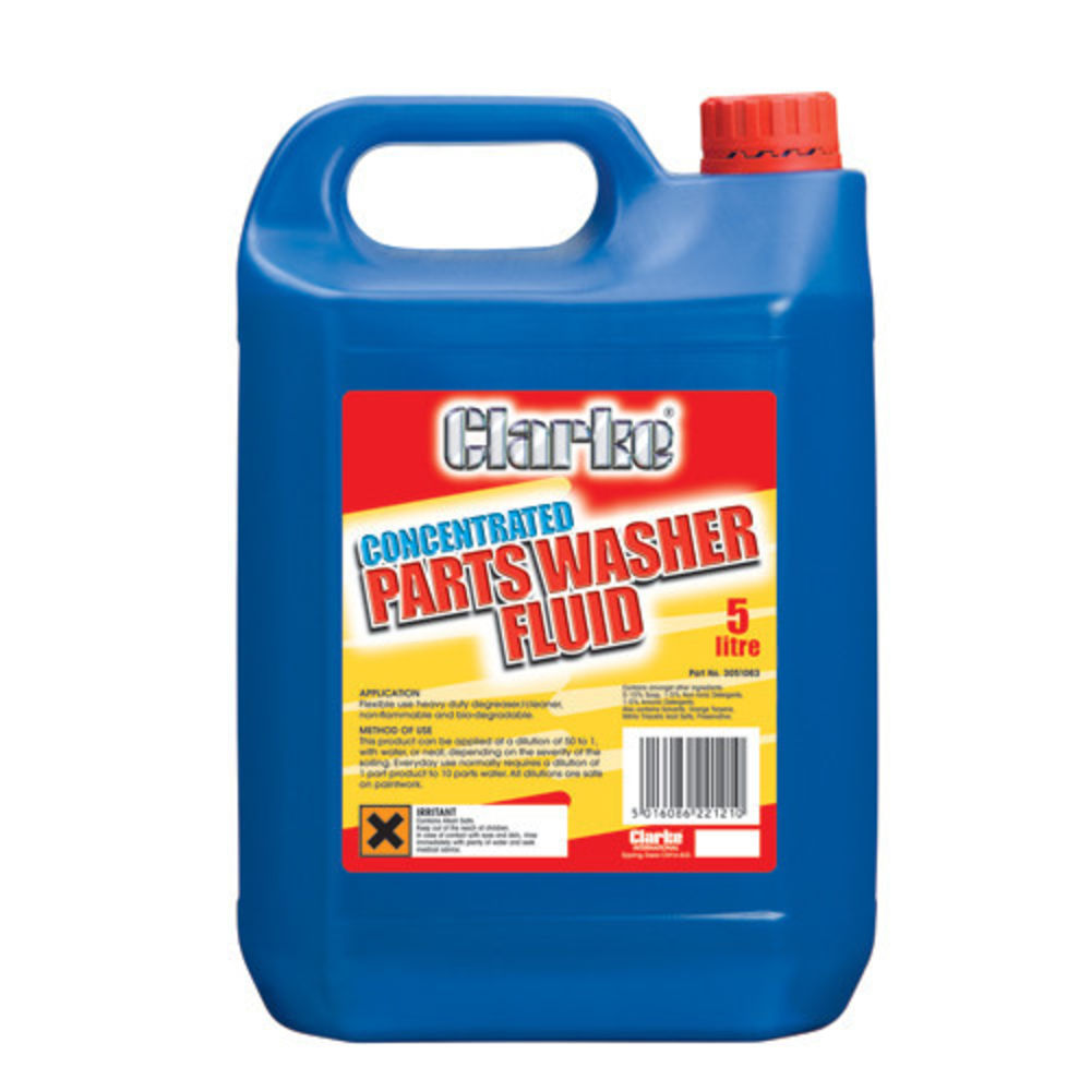 Clarke Concentrated Parts washer Fluid 5L Clarke Tools