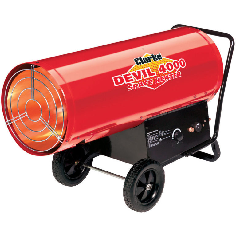 Clarke Devil 4000 400,000 BTU Propane Gas Fired Space Heater Clarke Tools