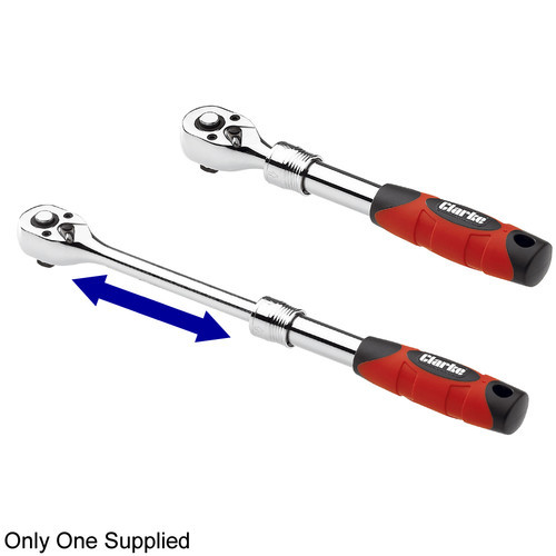 Clarke PRO200 Drive Extendable Ratchet Clarke Tools