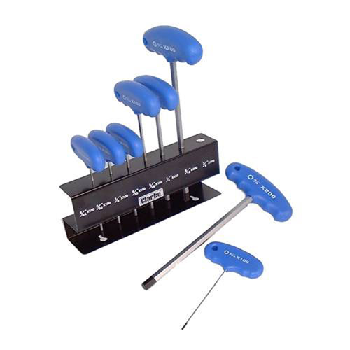 Clarke PRO58 8Pce Metric 'T' Handle Hex Key Set Clarke Tools