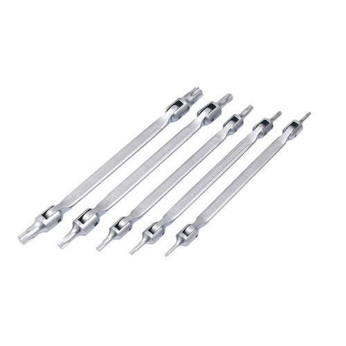 Pro187 5-Piece Double Ended Flexi TRX Star Head Wrench Set