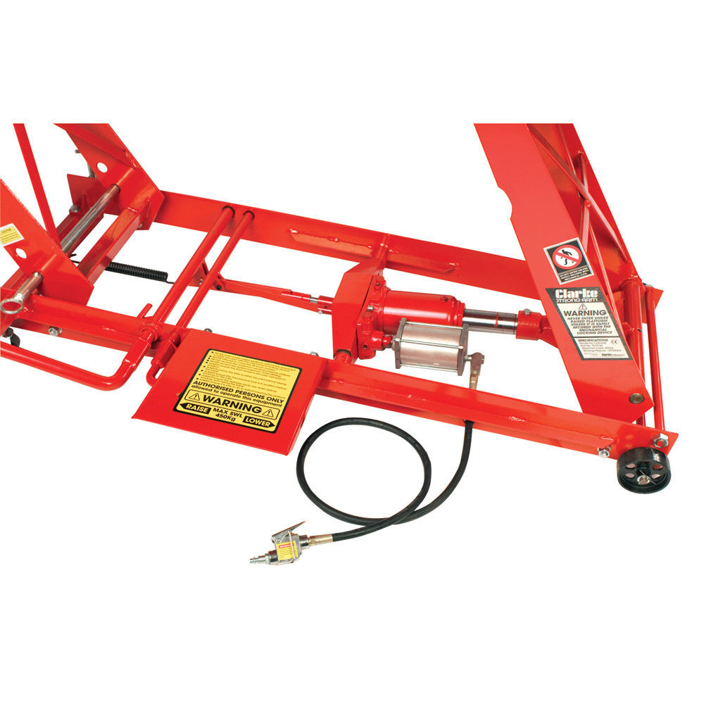 Clarke CML3Air Air &Foot Pedal Operated Hydraulic Lift Clarke Tools